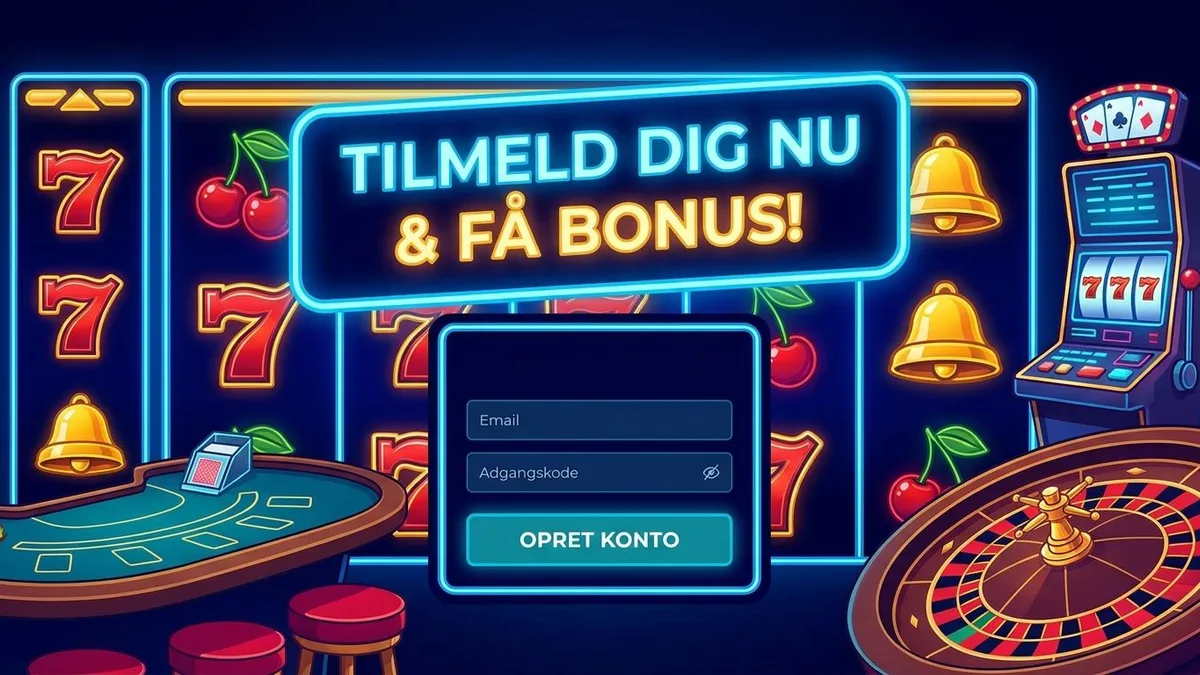 Tilmelding med bonus